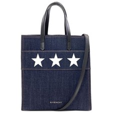 GIVENCHY  Stargate 2WAY Handbag Denim  Ladies [Used] picture