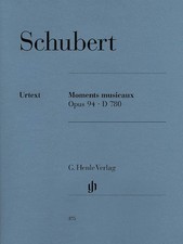 Franz Schubert Moments Musicaux Op. 94 D 780 Piano Solo picture