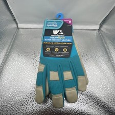 Wells Lamont HydraHyde Women's Indoor/Outdoor Work Gloves Teal M 1 pair picture