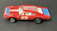 Vintage ZEE TOYS 1969 Dodge Charger Red Rebel USA Dixie USED Loose P374 Zylmex picture