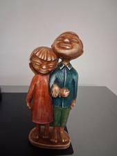 Siegfried Hafner Painted Ceramic Togetherness Happy Children Figure picture