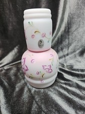 Fenton 2003 Blue Burmese Tumble Up Hand Painted And Signed picture