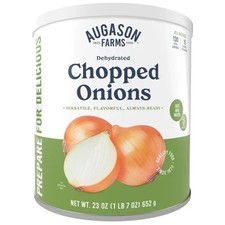 Augason Farms Dehydrated Chopped Onions Can 1.43 Pound (PACK of 1). picture