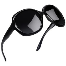 Joopin Oversized Sunglasses Womens Trendy, oversized, B01-black/Black  picture