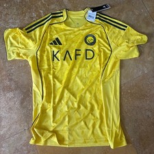 NWT's Adidas Al Nassr FC 2025/26 Home Replica Jersey #7 Ronaldo JN7982 Men's XL picture