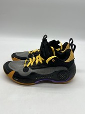 Li-Ning Way of Wade Wow 10 Low 9.5 US Dlo Deangelo Russell Lakers Away Shoes. picture
