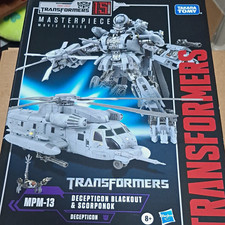 Takara Tomy Transformers MPM-13 Decepticon Blackout & Scorponok picture