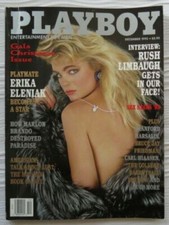 VINTAGE PLAYBOY MAGAZINE DECEMBER 1993 RUSH LIMBAUGH  EXCELLENT picture
