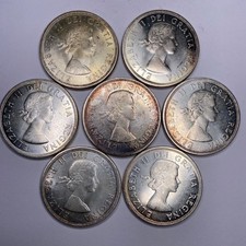 1964 Canada 80% Silver $1 ~ Charlottetown Quebec ~FREE SHIPPING picture