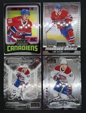 2024-25 O-Pee-Chee Platinum Lane Hutson Marquee Rookie, Retro Rookie, 4 Card Lot picture