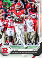 *PRE SALE* KJ Duff - 2026-27 Bowman U NOW® Football - Card 13 picture
