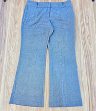 Worthington Gray Herringbone Modern Fit Bootcut Dress Pants 32