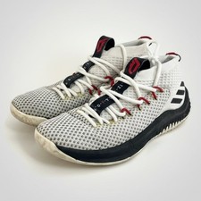 Adidas Dame 4 Rip City White Black Damian Lillard Basketball Shoes Men Size 10 picture