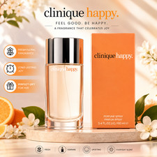 HAPPY Clinique women 3.4 oz edp Perfume spray NEW IN BOX picture