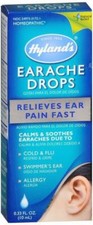 Hylands Earache Drops Natural Ear Pain Relief Homeopathic Treatment 0.33 oz picture