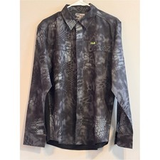 Huk Men's M Kryptek Camo Long Sleeve Performance Fishing Shirt NWOT picture