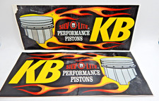 KB Keith Black Silvolite Pistons Decal Stickers Contingency Size Sticker 10