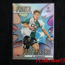 Cristiano Ronaldo 2022‑23 Topps Finest Prized Footballers PF‑10 Refractor picture