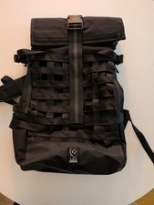 Chrome Industries Barrage Cargo 34L Waterproof Roll-Top Satchel Backpack Black picture