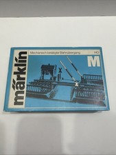 Marklin 7390 Mechanically Operated Grade Crossing Gate in Original Box HO NICE picture