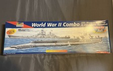 Revell World War 2 Combo USS Missouri Battleship & USS Lionfish Submarine SEALED picture