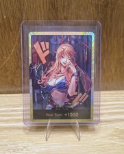 One Piece - Nami - Gold Don - Textured Holo - Custom Art Card - NM picture