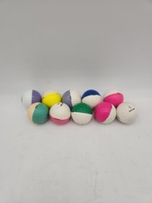 Lot Of 10 Vintage PING KARSTEN EYE TWO TONE GOLF BALLS picture