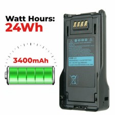 New KNB-L3 Battery For Kenwood NX-5000 NX-5200 NX-5300 NX-5400 Radio 3400MAh picture