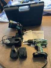 Hitachi DS 12DVF3 12D 12v Drill/Light Combo W/ 2 Batteries, Charger, & Case picture