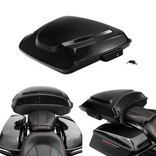 Black Razor Trunk w/Latch Fit For Harley Touring Road Glide 14-25 picture