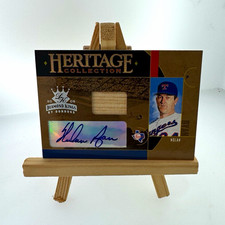 Donruss 2005 Diamond Kings Heritage Nolan Ryan Rangers Auto Relic #HC19 10/10 picture