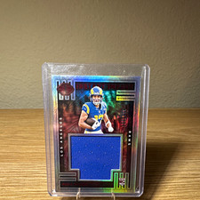 Panini 2023 Illusions Puka Nacua Instant Impact Red /199 RC MEM #II-PNA Rams picture