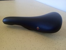 NOS 90’s Gary Fisher Saddle Seat Velo Mtb Black Leather Fit: Klein Trek Fuji Gt picture