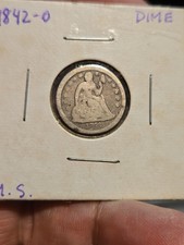 1842-O Seated Liberty Dime. picture