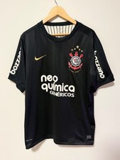 FC CORINTHIANS 2010 - 2011 AWAY FOOTBALL SHIRT SOCCER JERSEY SIZE L #10 picture