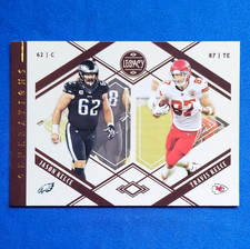 2021 Panini Legacy Football Generations *Jason Kelce* & *Travis Kelce* (G-6) picture