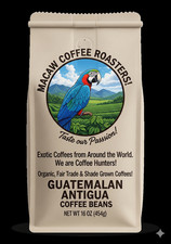 Guatemala Antigua Arabica Coffee Beans Peaberry Medium Roasted 2lb. picture
