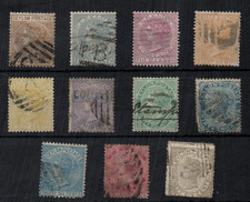Ceylon 1872-80 QV used set (missing 64c) SG121-132 (odd fault) WS49043 picture