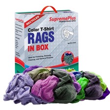 Colored Knit Cotton Rags – Bulk Shop Cleaning & Wiping Cloths - Compressed Boxes picture