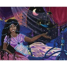MTG Shahrazad Print Limited Edition Signed Kaja Foglio Arabian Nights 16” X 20” picture