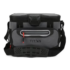 Titan by Arctic Zone Deep Freeze Zipperless Hardbody 8qt Cooler - Sharkskin Gray picture