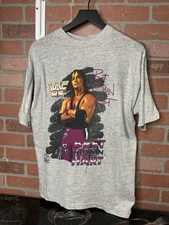 Vintage 90’s Bret Hart WWF T-Shirt Vtg Adult Wrestling Tee Size Medium  picture