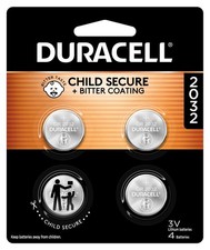 Duracell 2032 Lithium Battery, 4 Count, AirTag & Key Fob, 4 No Color picture