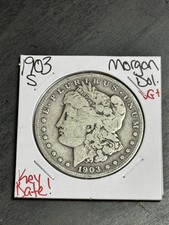 1903 S Morgan Silver Dollar VG - Fine Condition Key Date Coin (Raw15183) picture