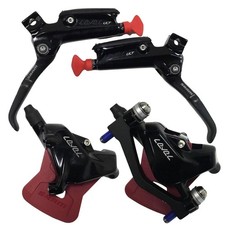 SRAM Level Ultimate Disc Brake Set Front Post & Rear Flat Mount 2‑Piston Black picture