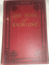 Vintage 1st Edition “The Book of Knowledge” vol. 2 1909 ages 9-12, PRE-OWNED picture