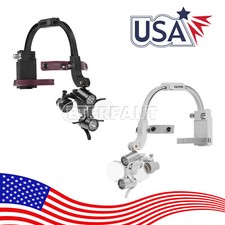 3.5X Dental Surgical Headband Binocular Loupes with 5W LED Head Light 2 Leds picture