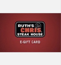 $200 ($100x2) Ruth's Chris Steakhouse Gift Card Certificates picture