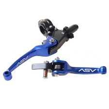 BLUE CNC Heavy Duty Clutch + Brake Lever Set 125cc 150cc PIT PRO TRAIL DIRT BIKE picture