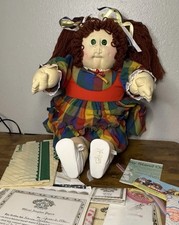 Vintage 1985 Signed Xavier Roberts Babyland General Soft Sculpture Doll 23” picture